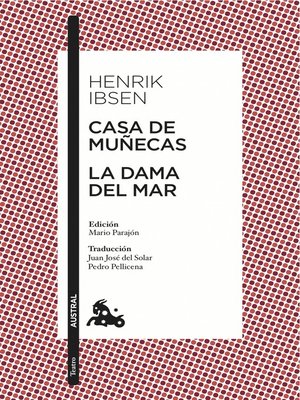 cover image of Casa de muñecas / La dama del mar